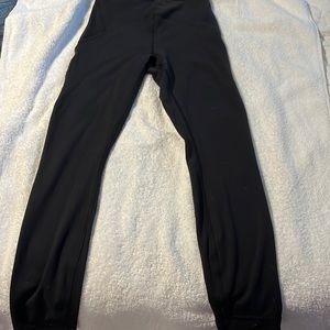Lululemon black running leggings